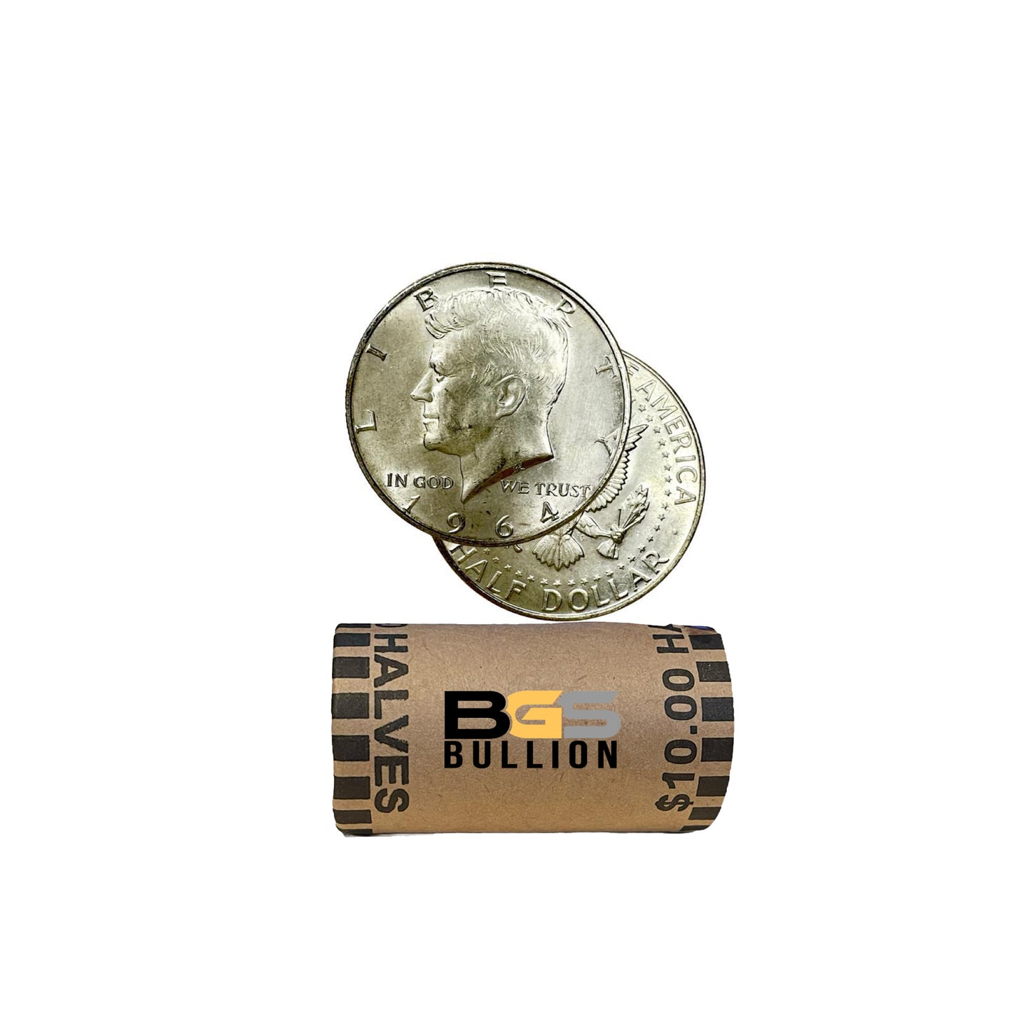 $10 Face Value Roll - 1964 Kennedy Half Dollars