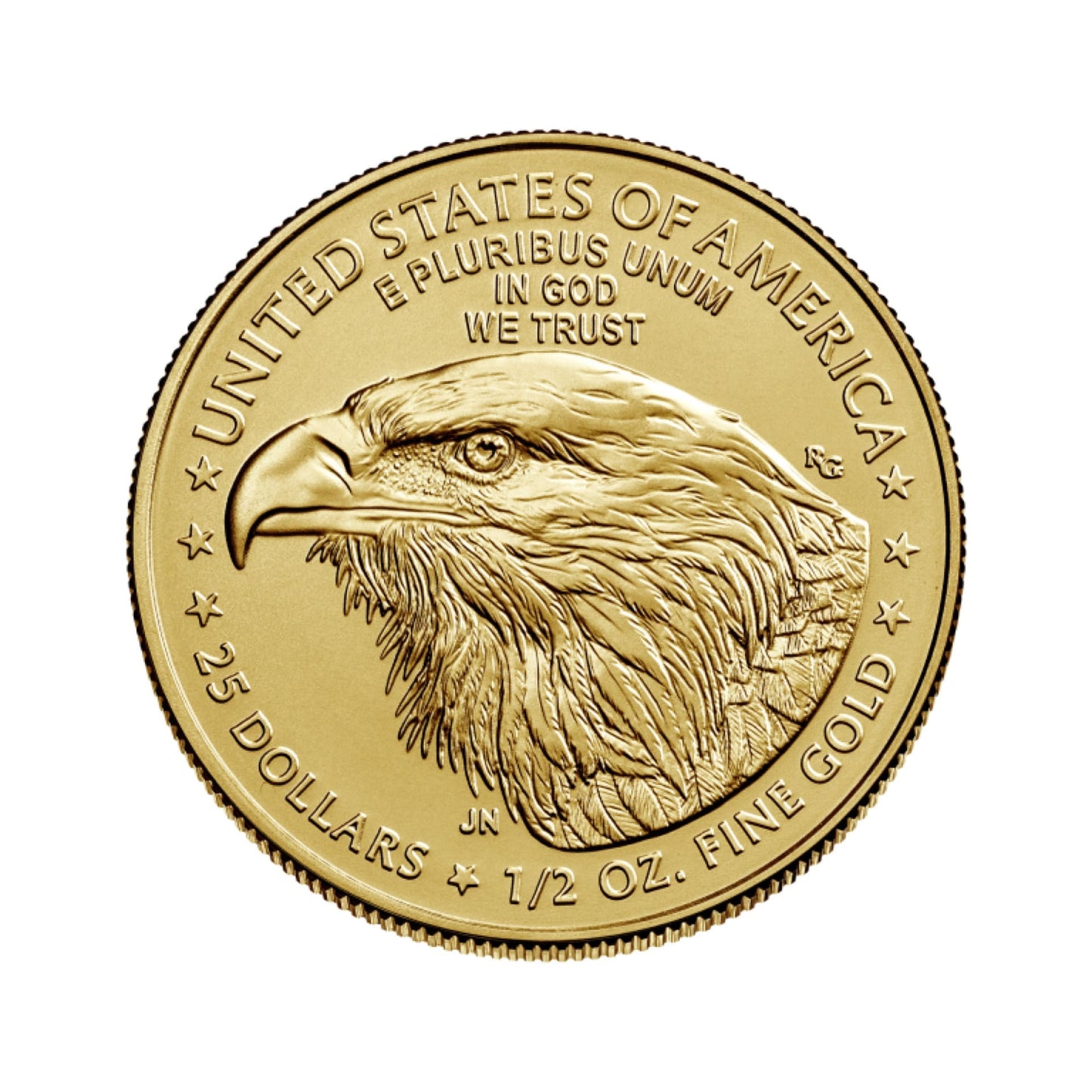 1/2 oz Gold Eagle - BU (Year Varies)