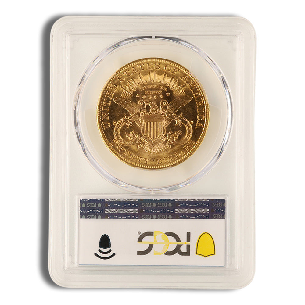 $20 Gold Liberty Double Eagle - PCGS MS63