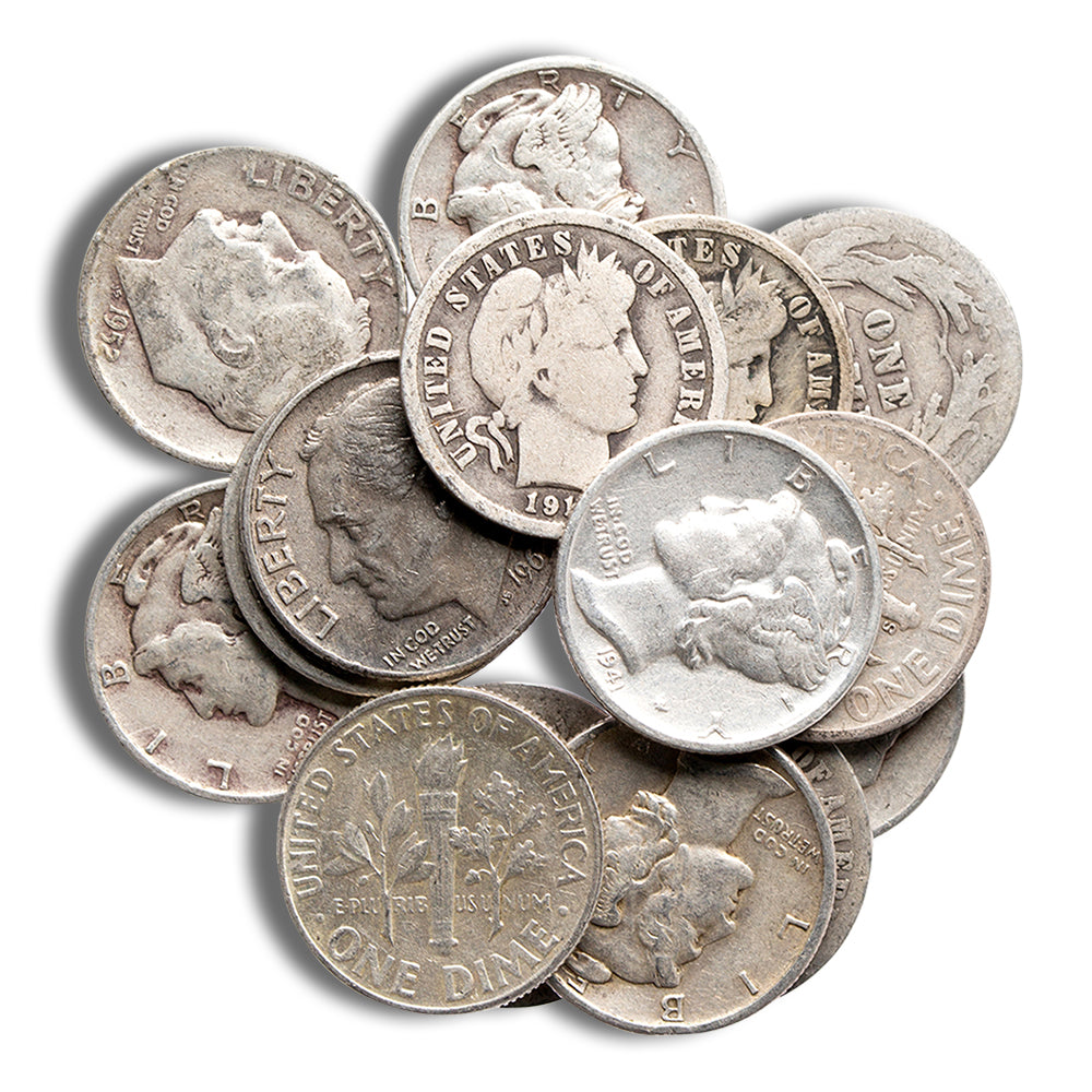 $5 Face Value Roll - Roosevelt Dimes