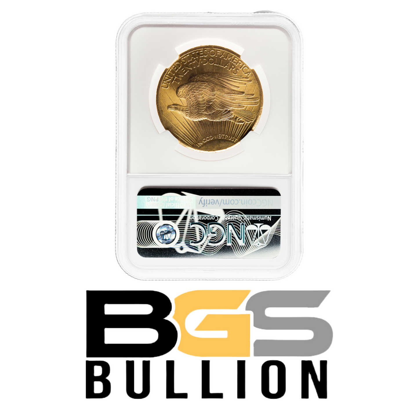 $20 Gold Saint-Gaudens Double Eagle - NGC MS63 - Random Date