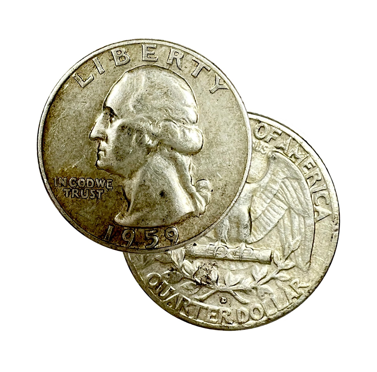 $10 Face Value Roll - Washington Quarters