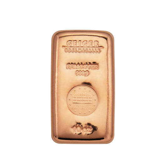 10 oz Copper Bar - Geiger
