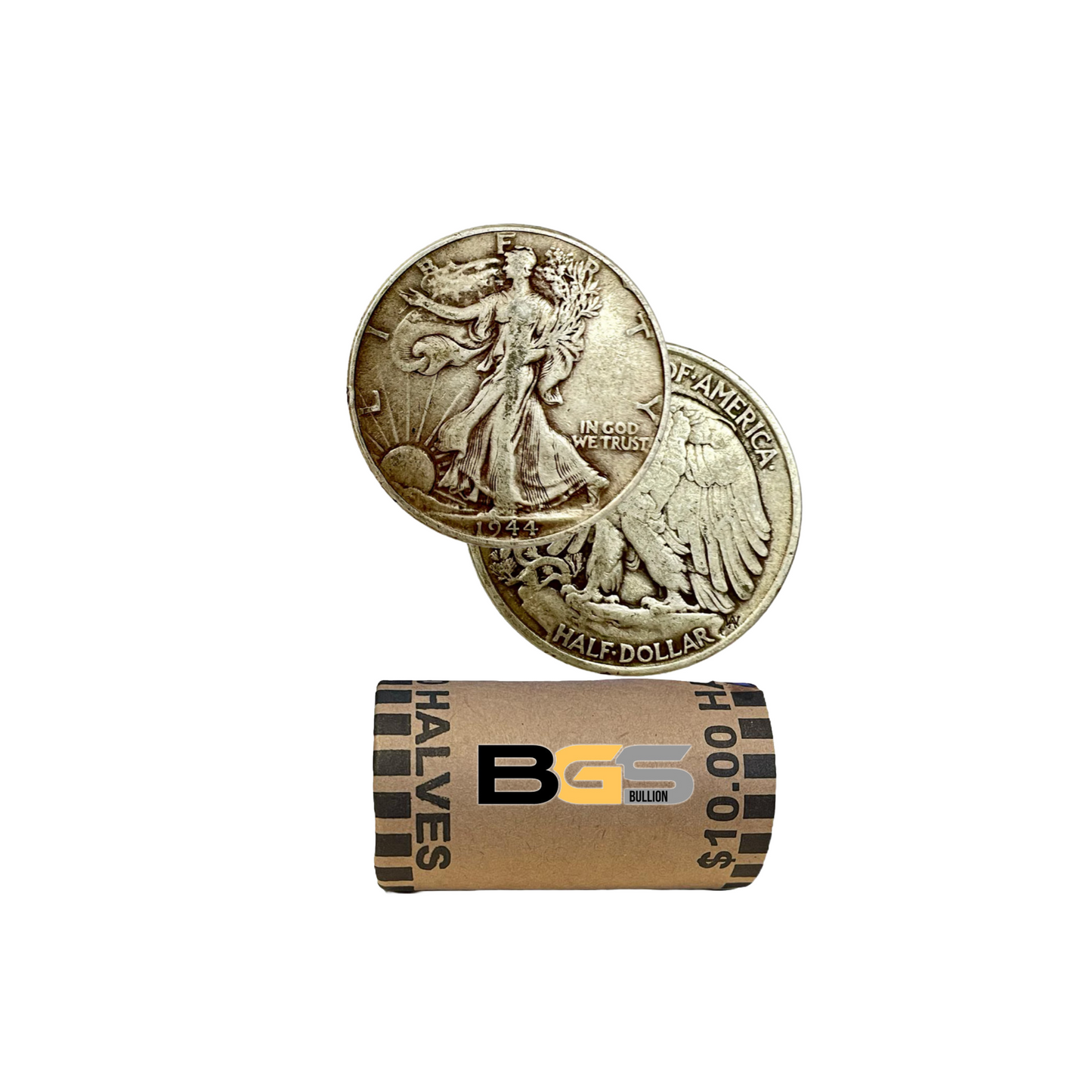 $10 Face Value Roll - Walking Liberty Half Dollars