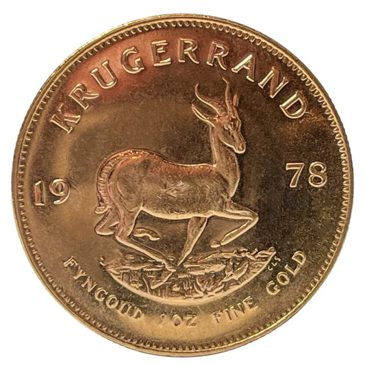 1 oz South Africa Gold Krugerrand (Year Varies)