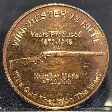 1oz Copper Round - Winchester 73 Design