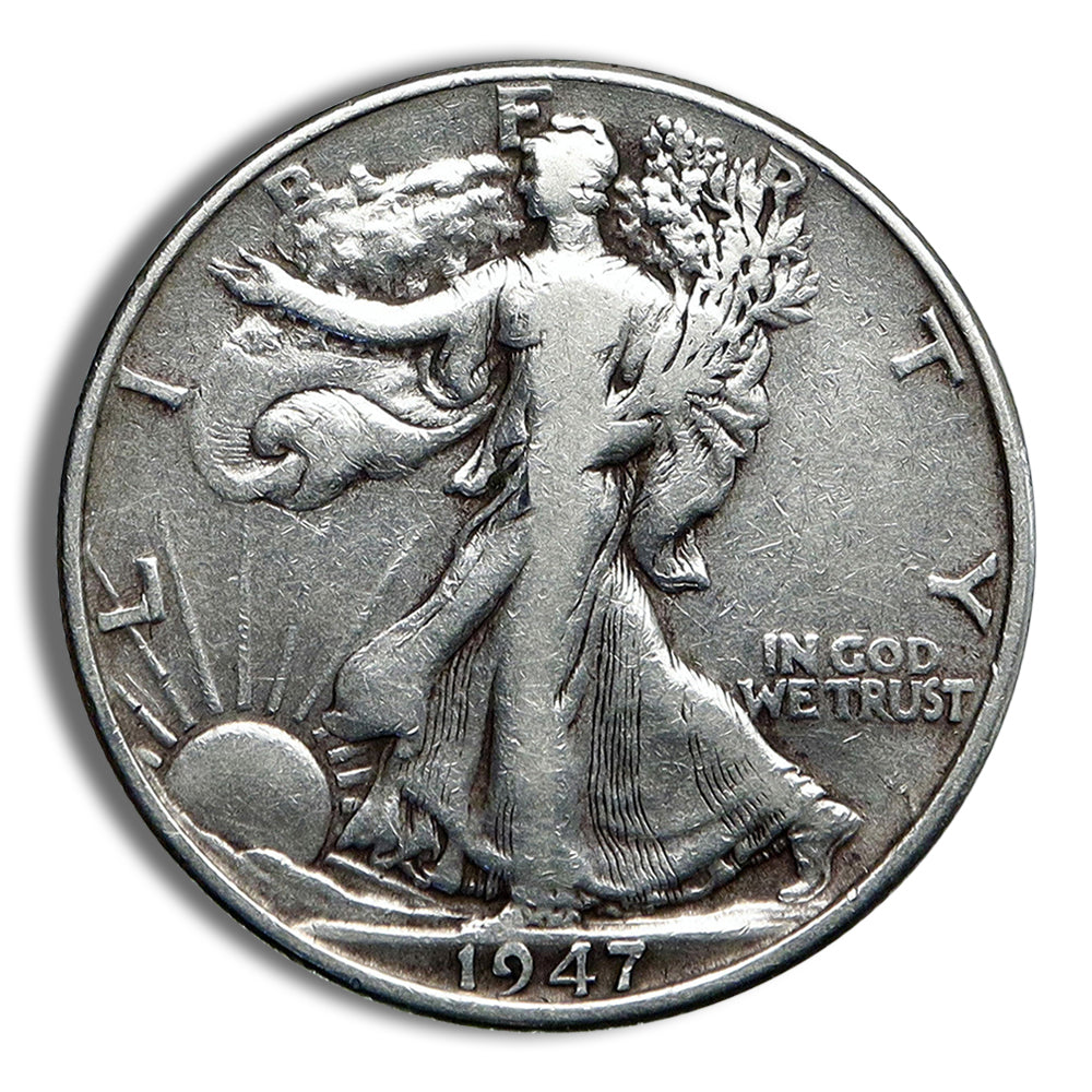 $10 Face Value Roll - Walking Liberty Half Dollars